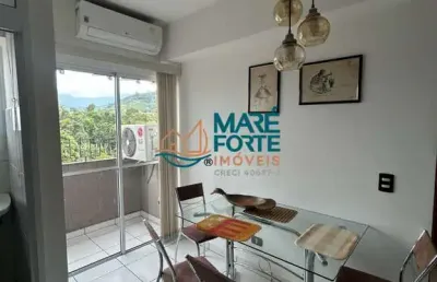 Apartamento dois dormitórios mobiliado no centro de ubatuba!