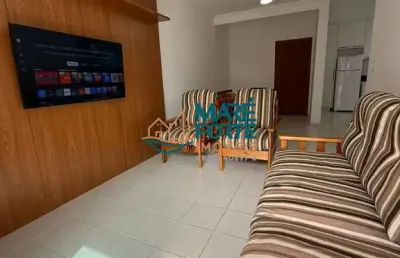 Apartamento com 2 dormitórios na área nobre da praia grande