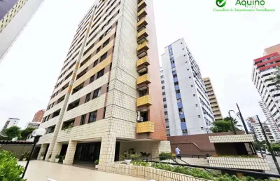 Apartamento na aldeota de 3 quartos, 2 suítes, 2 vagas, nascente