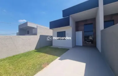 Casa em condomínio fechado com 3 quartos à venda na rua rio jaú, 1011, iguaçu, fazenda rio grande por r$ 500.000