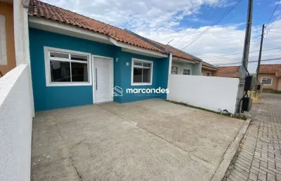 Casa em condomínio fechado com 2 quartos para alugar na rua jaguariaíva, 1490, santa terezinha, fazenda rio grande por r$ 1.340