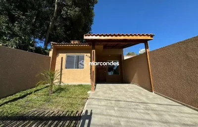Casa com 3 quartos à venda na rua juruviara, 673, gralha azul, fazenda rio grande por r$ 520.000
