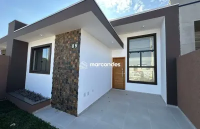 Casa em condomínio fechado com 3 quartos à venda na são luiz, 776, santa terezinha, fazenda rio grande por r$ 400.000
