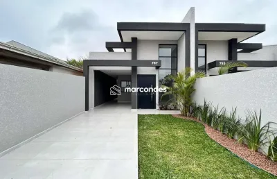 Casa com 3 quartos à venda na rua rio da várzea, 787, iguaçu, fazenda rio grande por r$ 780.000