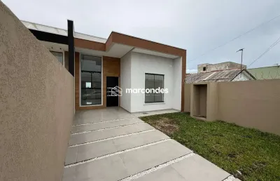 Casa com 3 quartos à venda na rua ucrânia, 539, nações, fazenda rio grande por r$ 590.000