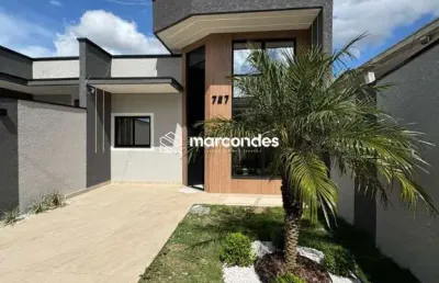 Casa com 3 quartos à venda na rua bolívia, 727, nações, fazenda rio grande por r$ 690.000