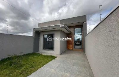 Casa com 3 quartos à venda na rua pompéia, 345, gralha azul, fazenda rio grande por r$ 480.000