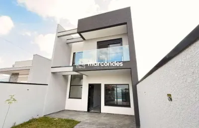 Casa com 3 quartos à venda na travessa fresia, 303, eucaliptos, fazenda rio grande por r$ 1.300.000