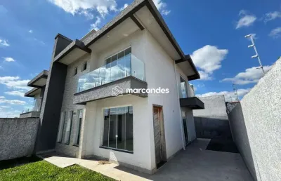 Casa em condomínio fechado com 3 quartos para alugar na silvano josé baldan, 745, iguaçu, fazenda rio grande por r$ 4.000