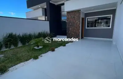 Casa com 3 quartos à venda na rua maguari, 266, gralha azul, fazenda rio grande por r$ 730.000