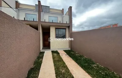 Casa com 3 quartos à venda na rua mínero bittencourt, 62, campo de santana, curitiba por r$ 300.000