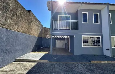 Casa em condomínio fechado com 2 quartos para alugar na nicaragua, 174, nações, fazenda rio grande por r$ 1.850