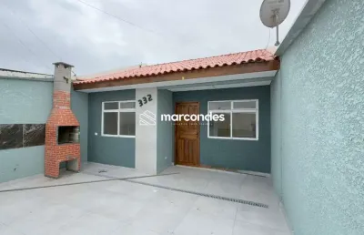 Casa em condomínio fechado com 2 quartos à venda na rua jaguariaíva, 1481, santa terezinha, fazenda rio grande por r$ 285.000