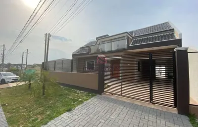 Casa com 4 quartos à venda na rua cisne, 247, gralha azul, fazenda rio grande por r$ 1.420.000