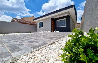 Casa com 3 quartos à venda na rua mário quintana, 493, jardim veneza, fazenda rio grande por r$ 300.000