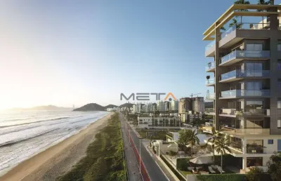 Apartamento 4 suítes frente mar no bay house residence