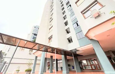 Apartamento a venda de dois dormitorios com suite, sacada com churrasqueira, no bairro cristo redentor.