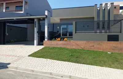 Imóvel em cachoeira, araucária - casa com closet e churrasqueira - 200m²