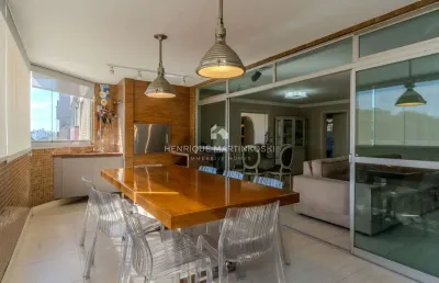 Apartamento a venda - alto padrão-champagnat em curitiba-pr de 4 quartos sendo 2 suítes, + 1 escritório, 2 vagas, 250 m2 privativos, face norte.