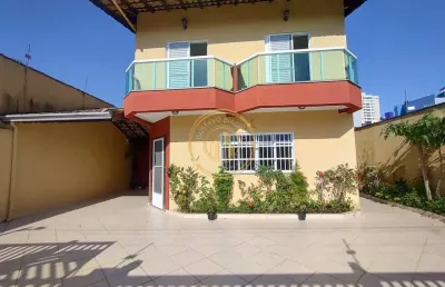 Sobrado com 3 quartos, aguapeú, mongaguá - r$ 750 mil, cod: 2485