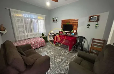 Casa com 1 quarto, nossa senhora fátima, mongaguá - r$ 250 mil, cod: 3060