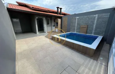 Casa com 3 quartos, nova itanhaém, itanhaém - r$ 379 mil, cod: 3069