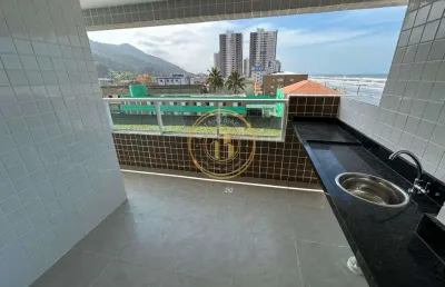 Apartamento com 2 quartos, vila são paulo, mongaguá, cod: l41