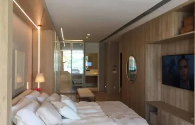 Mansão suspensa de 285 m² com 4 suítes 4 vagas na barra da tijuca