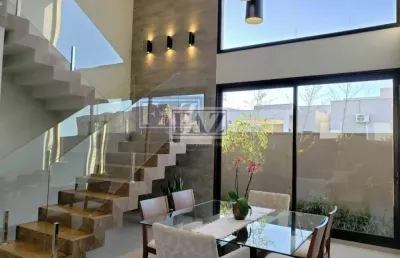 Casa sobrado a venda em ribeirão preto são paulo zona sul condomínio terras de florença