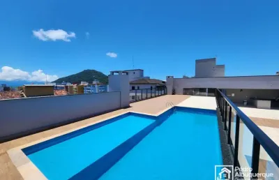 Apartamento a venda tulum residence no itaguá, ubatuba/sp. apartamento com 2 suítes e varanda gourmet
