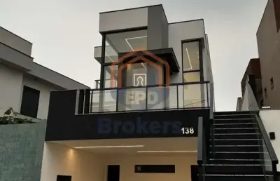 Casa sobrado de condominio em jardim das minas - itupeva, sp
