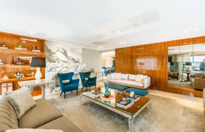 Apartamento moderno e reformado à venda, no condomínio san francisco, no cambuí, em campinas