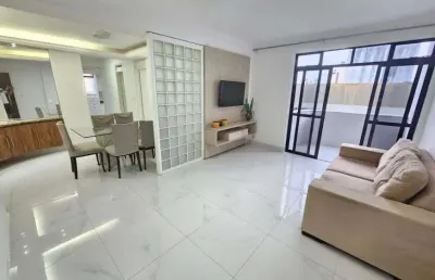 30 metros do mar, prox. mag shopping, 115 m2 com 3 quartos em manaíra - joão pessoa - pb