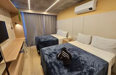 Flat com 1 quarto à venda no Cabo Branco, João Pessoa 