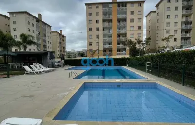 Apartamento em cond. clube, 2 quartos, 2 vagas de estacionamento, bairro capão raso - curitiba/pr