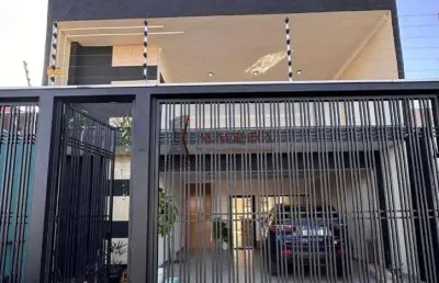 Vende-se lindo sobrado com 4 quartos sendo eles suites