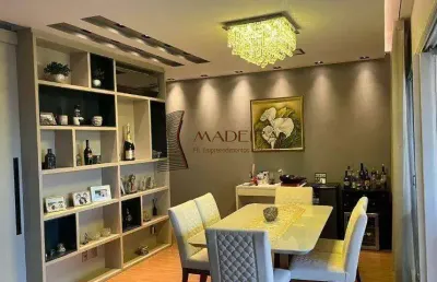 Apartamento à venda no residencial maison porto fino andar alto.