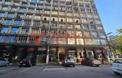 Sala comercial com 1 sala para alugar na Praça República, 87, Centro, Santos