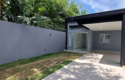 Casa linear 3 quartos/1 suíte c150.00 m2 riviera da barra em vila velha-es