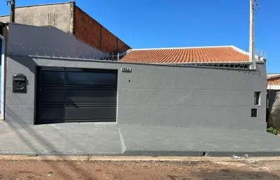 Casa para venda em araraquara, jardim adalberto frederico de oliveira roxo i e ii, 3 dormitórios, 2 banheiros, 3 vagas
