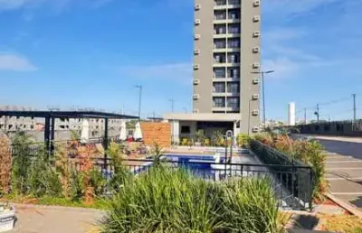 Apartamento para locação em araraquara, residencial cambuy, 2 dormitórios, 1 banheiro, 1 vaga