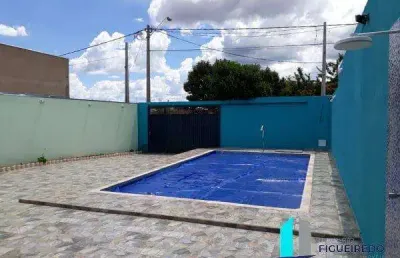 Área de lazer para venda em araraquara, residencial santa luzia, 1 dormitório, 2 banheiros, 4 vagas