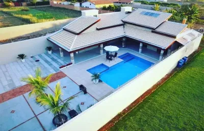 Chácara / sítio com 4 quartos à venda na avenida marginal, itaqui, mogi guaçu por r$ 950.000