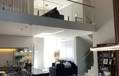 Casa em condomínio fechado com 3 quartos à venda na avenida 19 de maio, s/n, zona rural, estiva gerbi por r$ 1.950.000