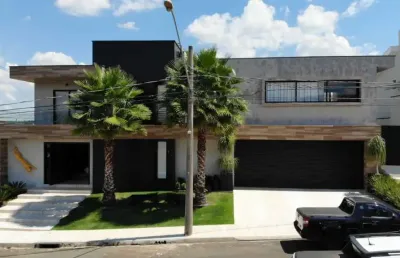 Casa em condomínio fechado com 5 quartos à venda na parque cidade nova, loteamento europa, mogi guaçu por r$ 5.000.000