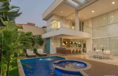 Casa em condomínio fechado com 3 quartos à venda na rodovia deputado nagib chaib, condomínio residencial dos jequitibás, mogi mirim por r$ 3.800.000