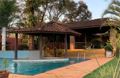 Chácara / sítio com 4 quartos à venda na rua alfa, s/n, paraíso da cachoeira, mogi mirim por r$ 980.000