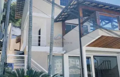 Casa em condomínio fechado com 3 quartos à venda na rua frederico malesherbes figueredo, maria paula, são gonçalo, 160 m2 por r$ 700.000