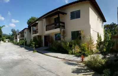 Casa em condomínio fechado com 2 quartos à venda na rua oito, chácaras de inoã (inoã), maricá, 63 m2 por r$ 225.000