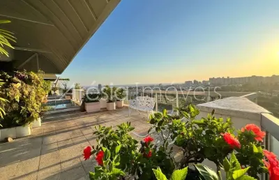 Cobertura com 3 quartos à venda, 435 m² por r$ 6.200.000 - itanhangá - rio de janeiro/rj